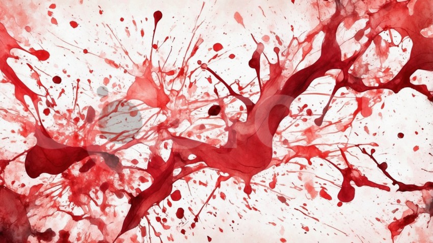 Abstract background with blood stains