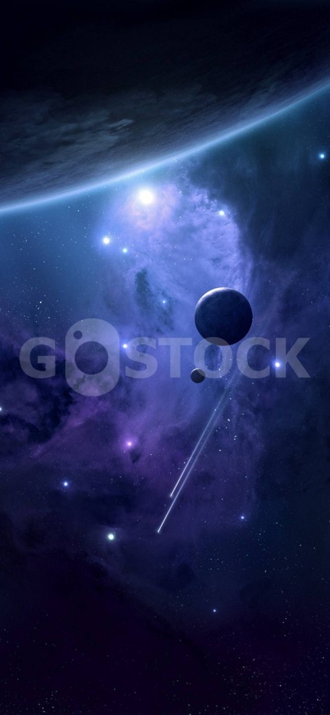 Space Planets Satellites 1080x2340