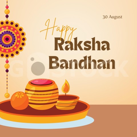 Happy Raksha Bandhan Instagram Post