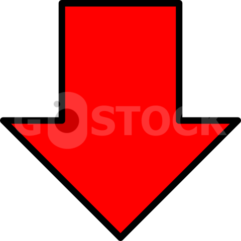 arrow down icon png 6708