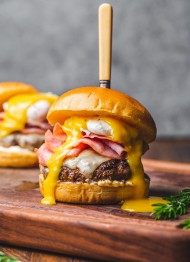 Burger melted cheese