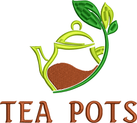 Teapot Clipart Embroidery Free